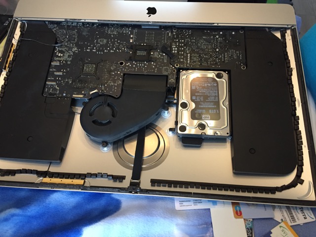 opened imac